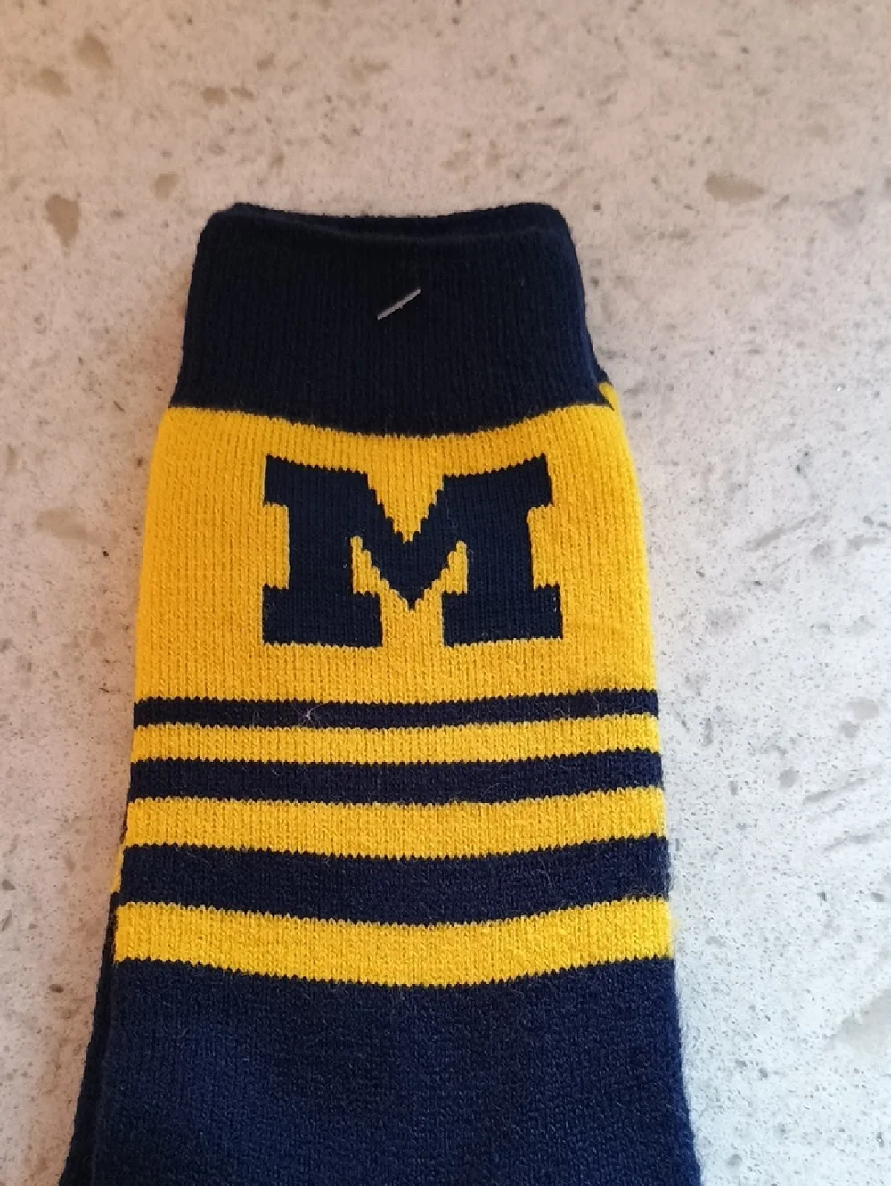 Gameday Adult Muk Luks Michigan  Cushioned Socks